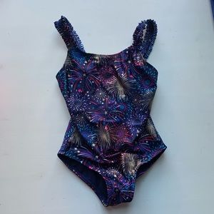 Girls' Firework One Piece Swimsuit